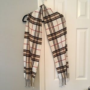 Plaid scarf ⛄️ NWOT